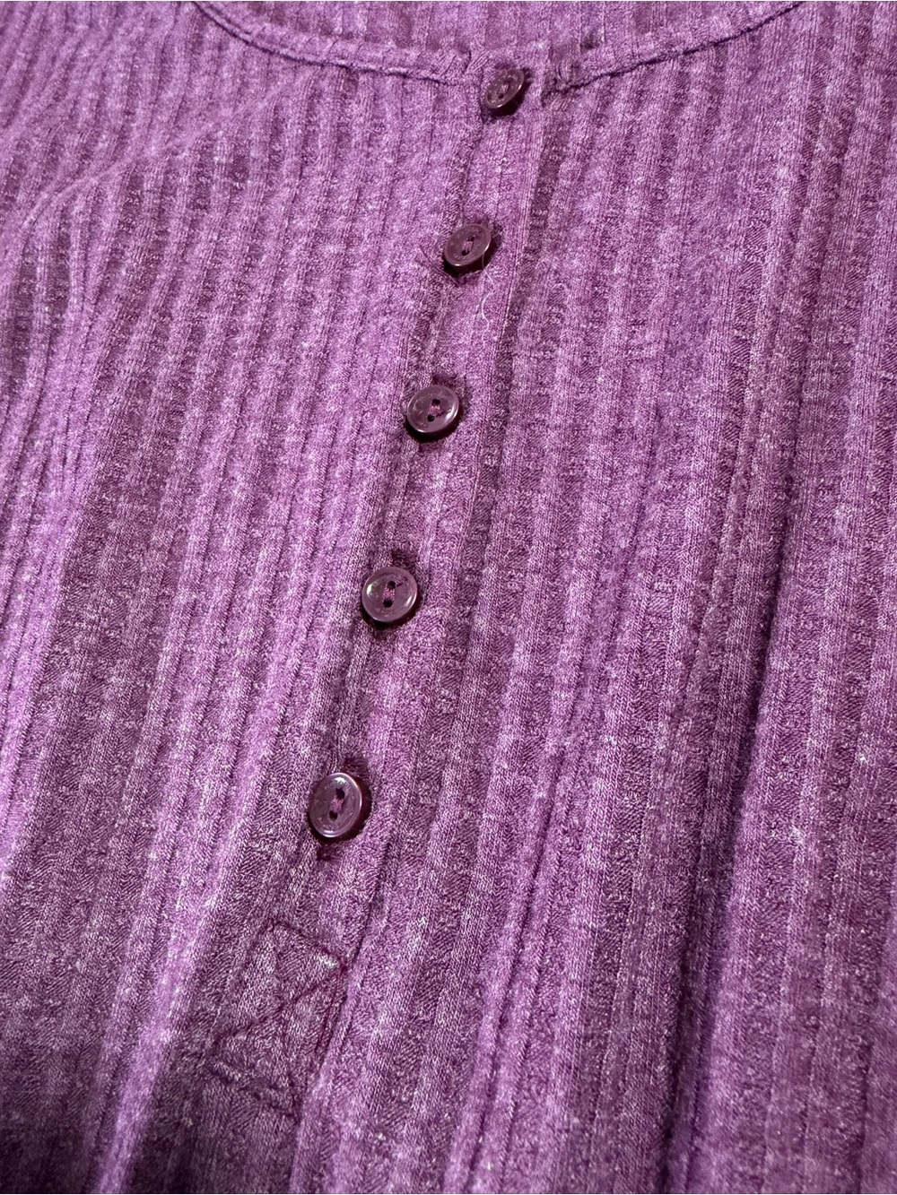 Victoria Secret Purple Ribbed Romper - Picture 4 of 12